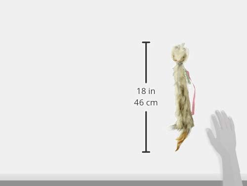 SmartyKat Chitter Critter Squirrel Electronic Sound Plush Kicker Cat Toy, Battery Powered - Gray, One Size (Pack of 2)