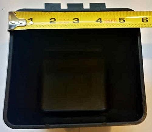 Cage Cups Square 1.2 Quart / 38 fl oz Water Dish for Poultry, Dogs, Cats, Hanging Feed & Water Cage Cups (4, Black)