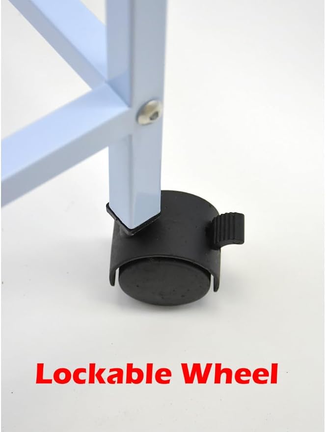 Combo: Large NO Rust Stainless Galvanized Stack and Lock Double Breeder Cage Bird Breeding Cage with Removable Center Divider Side Nest Box Doors Removabel Rolling Stand