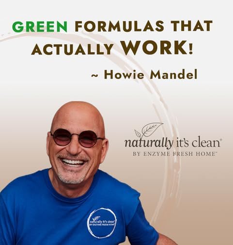 naturally it's clean Multi-Surface Cleaner Ready To Use Spray| 24 Oz Spray Bottle | 2- Pack