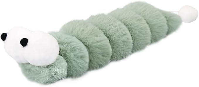 PAZ'S GIFT Cat Toy Interactive cat Mint cat Kick Toy, 11 feet Long, chewable Furry Plush Toy, Soothing Kitten Pillow,Appease The kitten's Pillow