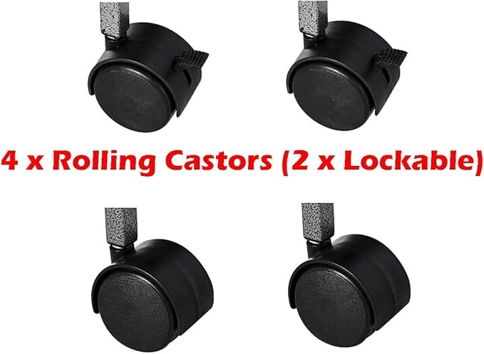 Large Wrought Iron Parrot Bird Play Stand Removable Easy Clean Tray Perch Play Gym Play Ground Stainless Feeder Cups Rolling Stand On Lockable Wheels