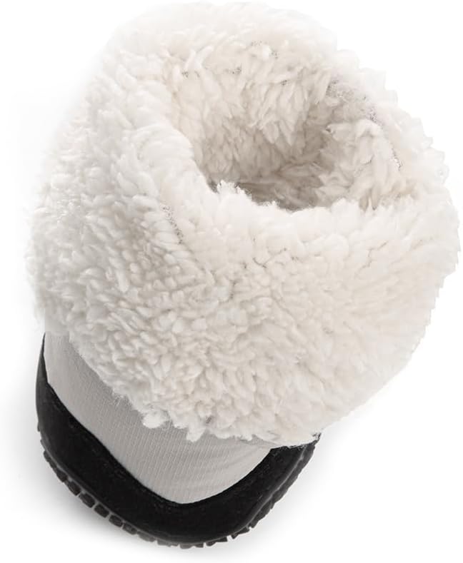 Winter Dog Snow Boots with Warm Wool Lining, Dog Shoes for Large Small Medium Dogs, Dog Booties and Paw Protectors, Anti-Slip Dog Shoes with Reflective for Snow, Hardwood Floors, Hiking (Size 5)