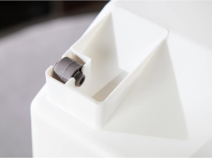 HANAMYA 15 Liter / 30 lbs Rice Storage Container with Measuring Cup, BPA free, For Rice | Grain | Pet Food | Flour, 2 count, White