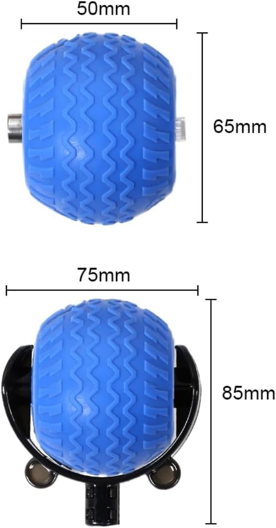 Interactive Cat Ball Cat Toys with 3 Model Smart Pet Toy Balls Rolling Ball with Tail for Bored Indoor Cats (Blue)