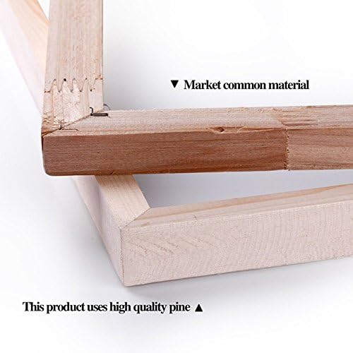 Silent Summer Forest Landscape Stretched Canvas Wall Art for Living Room Home, Bright Sun Shine on Stream Scenery Picture Print Artwork Decoration Painting Decor, Gallery Wrapped, Inner Frame (24x36)