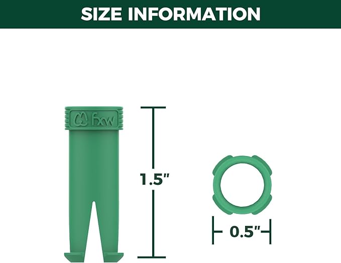 FXW Dog Playpen Accessories - Muffler Tubes, Compatible Rollick/Instant Dog Playpen (Replacement for HomePlus/Dog Gate) (32PCS, Green) │ Patented