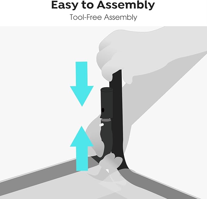 Veehoo XXL Outdoor Elevated Dog Bed, Raised Dog Cot for Extra Large Dogs, Cooling Washable Waterproof Pet Hammock Beds with Slope Headrest, Breathable Mesh and Sturdy Frame, XX-Large, Black, CWC2204