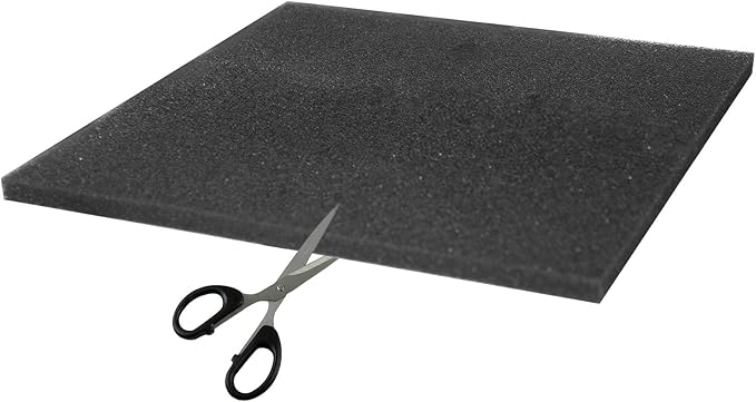 Aquarium Filter Sponge Pad โBio Filter Media Foam Sponge, Easy Cut to Size Foam for Fish Tank 20"x20"x1" (50PPI)