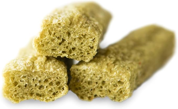 Himalayan Dog Chew Happy Teeth Spinach Dental Chews - Dog Teeth Cleaning, Dental Treats for Dogs, 100% Natural, Digestible, Removes Plaque and Tartar, Gluten, Soy, Lactose Free, 30 Day Supply