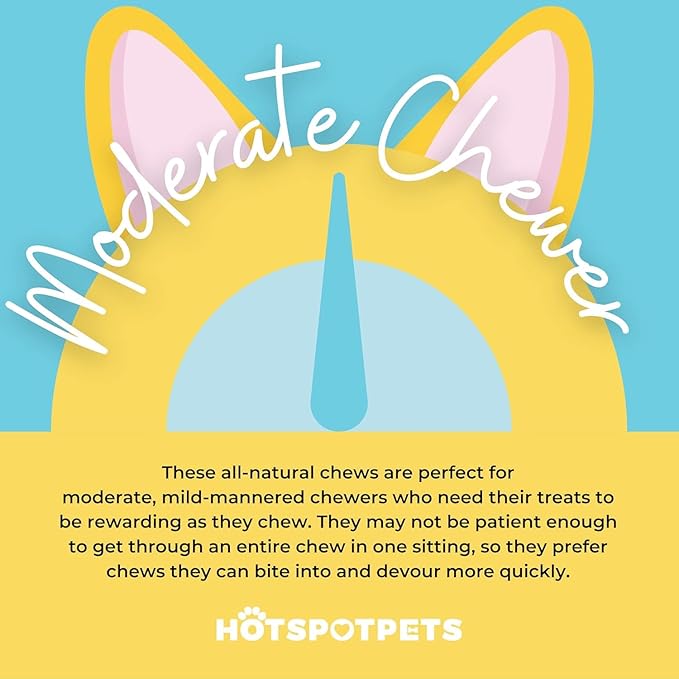 hotspot pets 8-9 Inch Large Rawhide Dog Chew Rolls (20 Pack) - Made from Grass Fed Cows - Great for Dental & Oral Care for Aggressive Chewers Large Dogs, Single Ingredient Treat