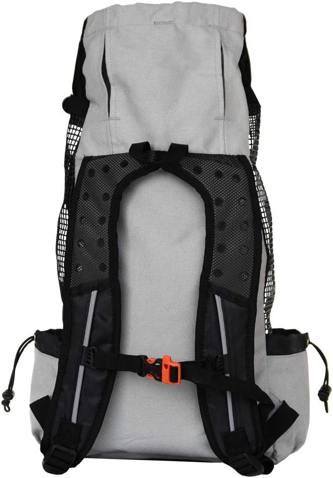 K9 Sport Sack Air 2 - X-Small, Light Grey - Ideal for Dogs with 9-12” Back Length - Durable, Breathable Backpack-Style Carrier - Perfect for Walks, Short Hikes & Public Transportation