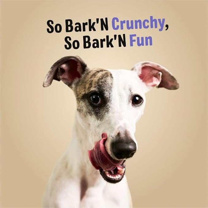 Three Dog Bakery Bark’N Crunch! Chicken Chips, Crunchy Treats for Dogs, Single Ingredient, High Protein Snacks, No Artificial Flavors or Colors, Made in The USA, 8 oz