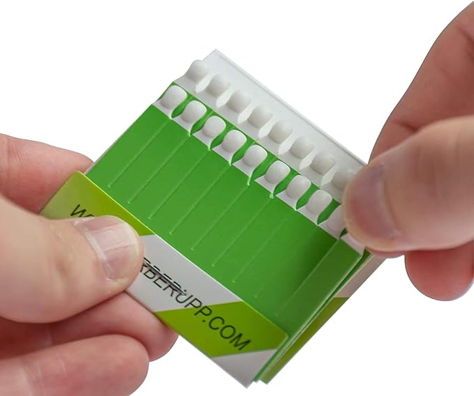 Green Stix + Styptic Pencil Set - 3 Pencils + 20 Aluminum Sulfate Sticks to Block & Stop Bleeding Fast from Razor Shaving Nicks & Minor Cuts - Anti-Bleed Shaving Accessory Men & Women