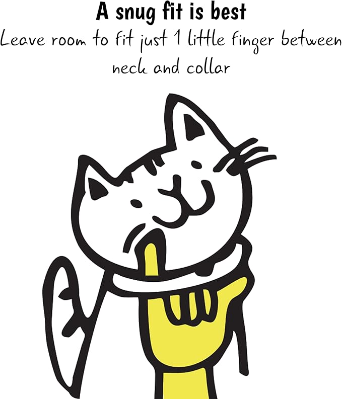 Kittyrama Tangerine Cat Collar with Bell. Cat Friendly Award Winner. Approved by Vets and Cat Experts. Breakaway Cat Collars Quick Release. Kitten Collar. Won't Rub Fur. Lightweight, Soft & Comfy