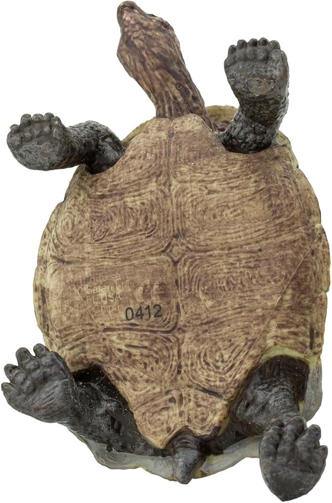 Safari Ltd. Desert Tortoise Figurine - Lifelike 3.25" Wildlife Figure - Educational Toy for Boys, Girls, and Kids Ages 3+