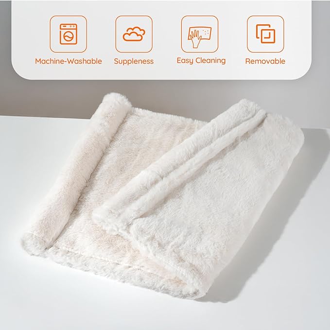 HOOBRO Wood Cat Wall Shelf, Cat Hammock and Wall-Mounted Bed Furniture with Soft Fabric, 18.9" L x 13.8" W, Easy to Install, Holds up to 40 lb, for Lounging, Playing, Sleeping, Natural NL03CS03N1