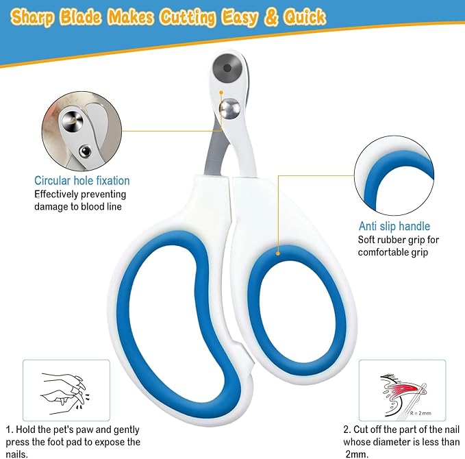 JIURUN Dog Grooming Hammock for Nail Trimming, Dog Grooming Hammock(XS), Dog Sling for Nail Trimming, Hanging Harness Holder for Nail Clipping, Pet Comb Bat Costume Wings for Cats Dogs