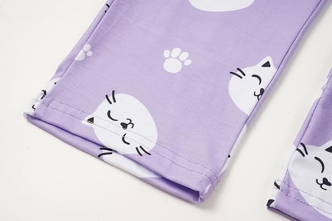 YIJIU Women's Sleepwear Long Sleeve Top and Pants Pajama Set Panda Print Nighty