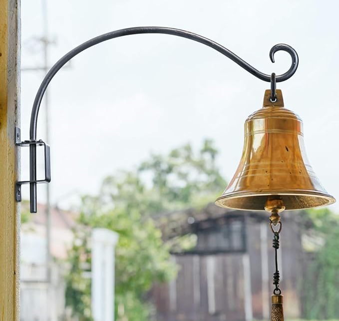 Swivel Bird Feeder Hanger Hook: Swivel Hanging Plant Bracket Outdoor - Wall Mount Hanging Hook for Bird Feeder 16Inch 2Packs