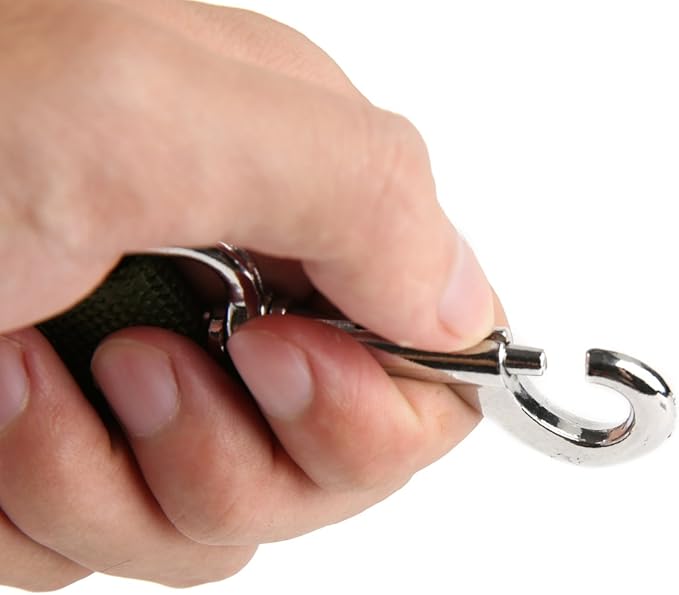 Nylon Dog Training Leash, Traction Rope, 4/5/6 Feet Long, 3/4 Inch 1 Inch Wide, for Small and Medium Dogs (1'' x 4 FT, Green)