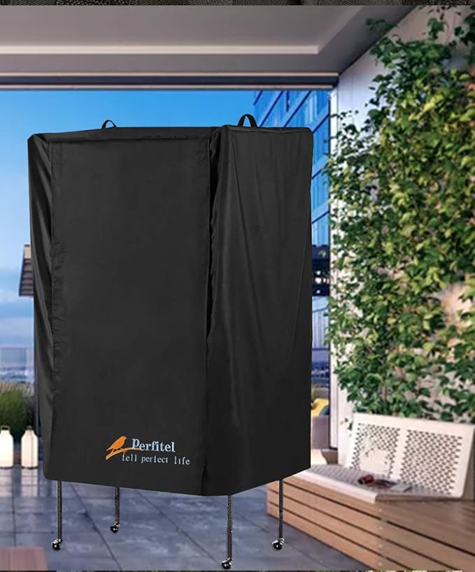 Universal Bird Cage Cover(Black) Good Night Birdcage Cover Black-Out Birdcage Cover Durable Breathable Washable Material