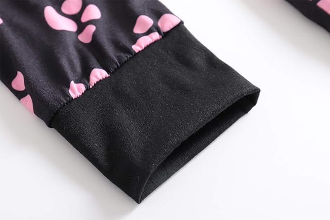 YIJIU Women's Summer Cute Cartoon Print Top and Pant Pajama Set Lounge Sleepwear