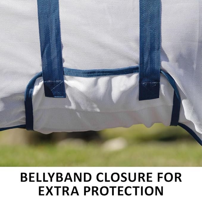 Schneiders Soft Interlock Mesh II Horse Fly Sheets | Superior UV & Insect Protection | Versatile Euro Fit Option | Reflective Safety Design