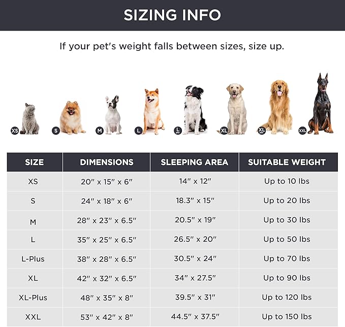 Bedsure Orthopedic Dog Beds for Small Dogs - Washable Small Dog Cat Bed Waterproof, Comfort Pet Couch Sofa with Washable Removable Cover, Pets Bed with Nonskid Bottom, Red, 24"
