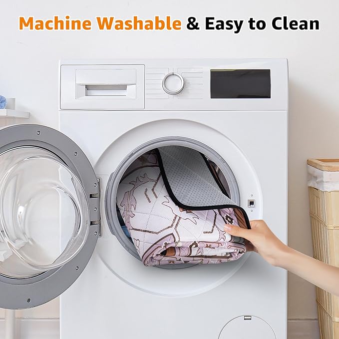 Washable Pee Pads for Dogs: 2 Pack Reusable 31"x36" Waterproof & Leakproof Puppy Pads, Non-Slip Whelping & Potty Training for Floor, Playpen, Crate, Couch