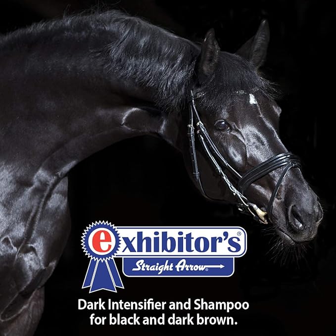 exhibitor's Quic Black Shampoo 64 Ounce Color Enhancing Dark Coats (321284)