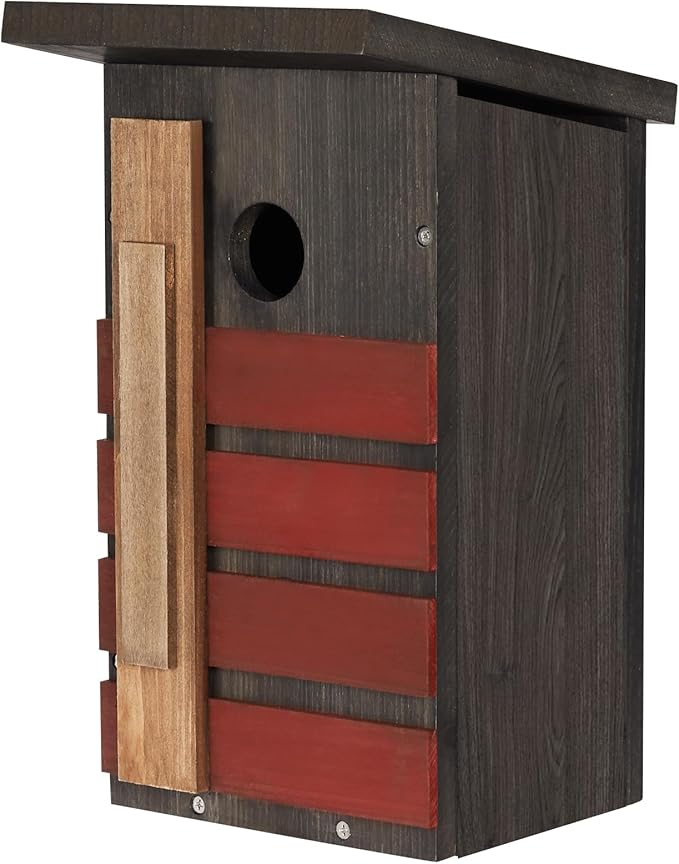 Bluebird House for Outside, Bird House DIY Assembly Kit, Birdhouses for Outdoors Clearance, Roosting & Nesting Boxes for Robins, Finches and Small Garden Birds