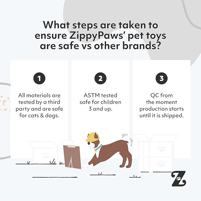ZippyPaws Burrow- Interactive Dog & Puppy Toys for Boredom, Stimulating Pet Products to Keep them Busy, Hide & Seek Plush Dog Puzzles, Squeaky Toy for Enrichment, For Small & Medium Dogs- Chipmunk Log