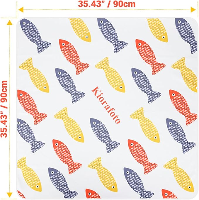 Kiorafoto 35.4" Extra Large Cat Wrap for Cutting Nails,Self-Stick Cat Grooming Wrap for Adult Cat & Small Dog, Anti-Scratch Cat Restraint Calming Wrap for Medicine, Cat Swaddle Wrap Grooming Supplies