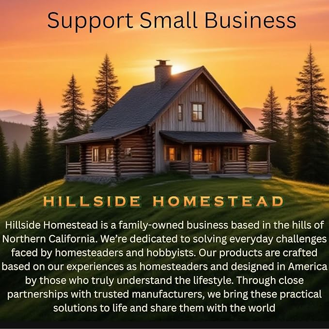 Chicken Water Cups Hillside Homestead Free Extras Automatic Chicken Waterer 5 Gallon 8 pk Chicken coop Accessories Chicken Water Feeder Use for All Chicks Ducks Quail Turkey Goose Poultry Waterer Cup