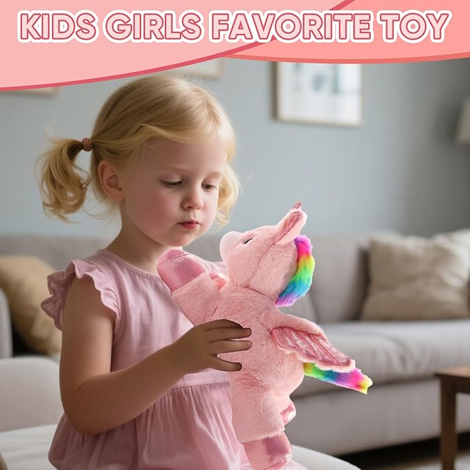 Sew Butiful Unicorn Stuffed Animal, 12in/30cm, Cute Plushies for Girls,Stuffed Unicorn Plush Birthday Gifts Soft Plush Toys Set for Baby, Toddler, Girls, Kids,Decor