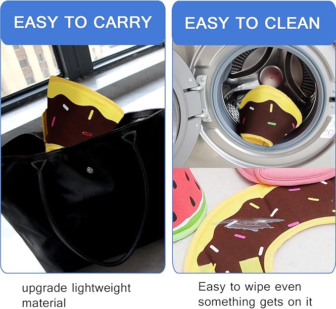 Soft Dog Cone, Lightweight Elizabethan Collar for Dogs, Adjustable Soft Cones for Dogs/Cats to Stop Licking After Surgery, Cute Donut Cone of Shame Alternatives for Pets (Large)