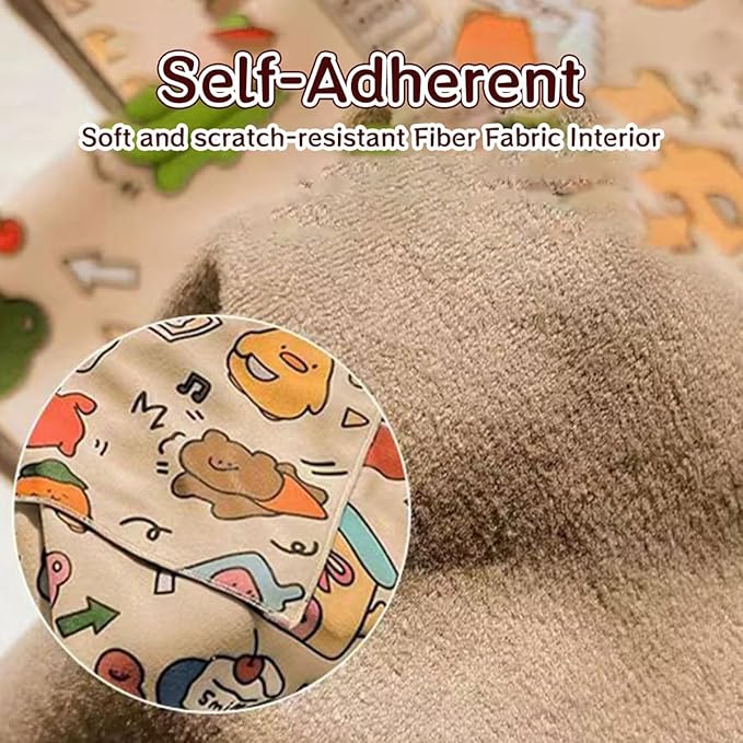 Cat Grooming Wrap – Self-Adherent Anti-Scratch Swaddle Restraint Bag for Nail Cutting, Medication, Multifunctional Care - Calm Cozy Burrito Papoose Pet Magic Blanket (27.6 Inches within 11.1lbs)