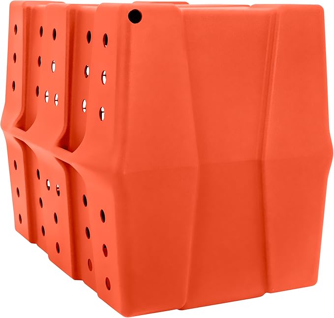 Dakota 283 Crate - Canine Rough and Tough Economy Kennel (Orange, X-Large)