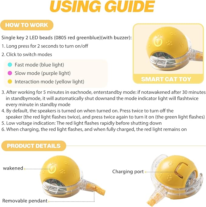 Interactive Cat Toys, Indoor Hide and Seek Toys, Fast Rolling Ball in Play Mat, Interactive Cat Toys for Indoor Cats, Rechargeable Cat Ball Toys