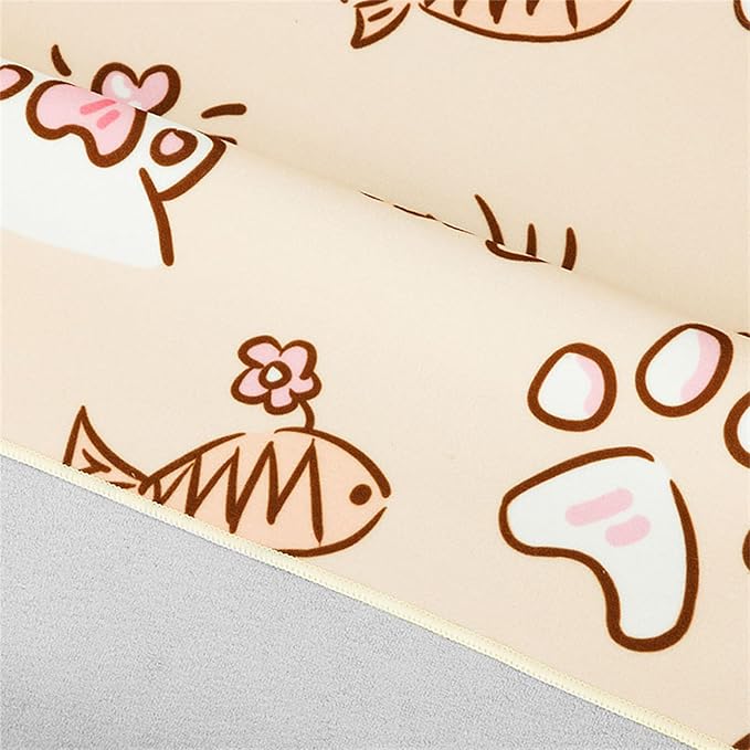 27.5" Large Cat Wrap for Nail Trimming,Self-adherent Cat Grooming Wrap for Cat & Small Dog, Anti-Scratch Cat Swaddle Burrito Wrap for Medicine,Nail Clipping,Ear Cleaning,Teeth Brushing - Cute Pattern
