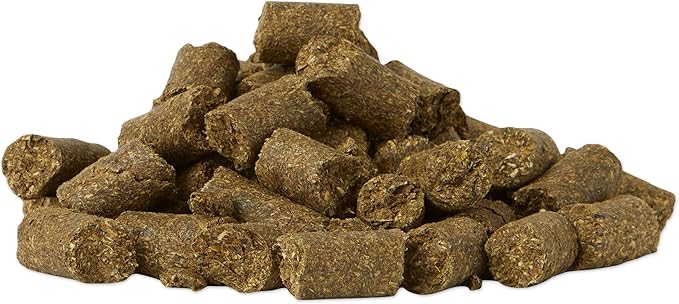 Uckele by SmartEquine Equi Treats Bite-Sized Pellets | Horse Treats with No Sugar Added | High Fiber Cookies for Horses | Suitable Reward for Training | Apple Pie Flavor | 4 lb Bag