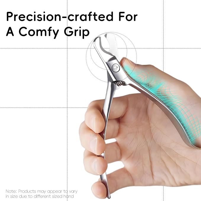 Dog Nail Clippers & Cat Nail Trimmers - Sharp Stainless Steel Professional Pet Nail Clippers for All Dogs, Thick Nails & Indoor Cats - Ergonomic Non-Slip Handle for Safe, Comfortable Grooming