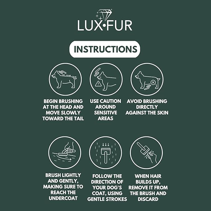 Premium Dog Slicker Brush – Doodle Grooming Brush for Long Haired Dogs - Goldendoodle, Labradoodle, Poodle & Golden Doodle – Ideal for Wavy & Curly Hair - Detangles & Fluffs Curly, Double Coats