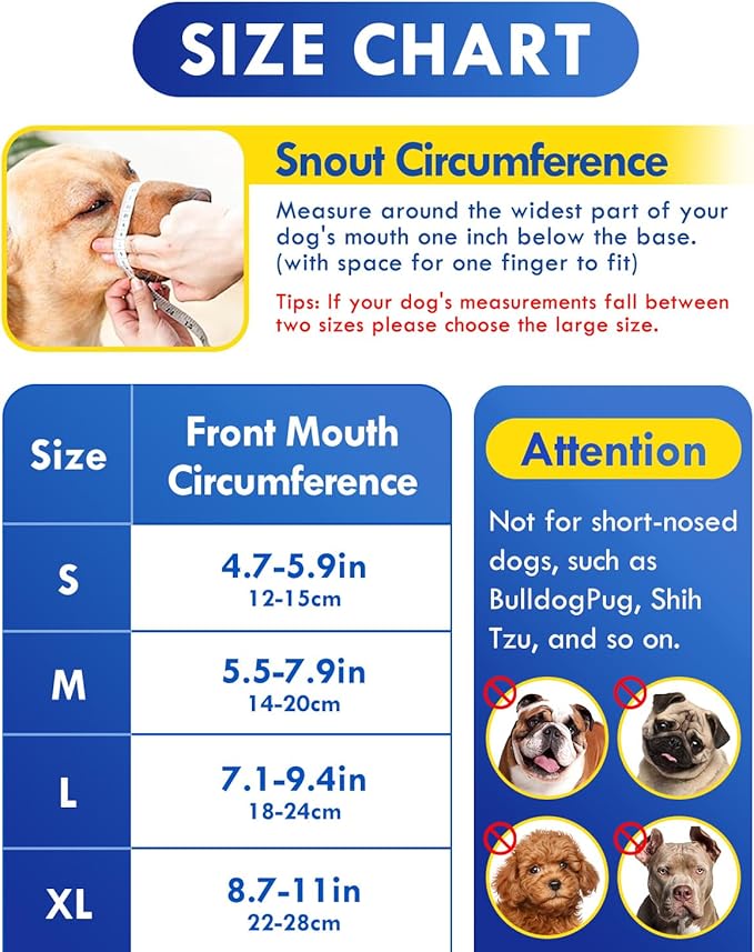 Dog Muzzle, Soft Air Mesh Muzzle for Small Medium Large Dogs Anti Biting Barking Chewing, Breathable Drinkable Adjustable Loop Pets Muzzle for German Shepherd Husky Labrador Retriever (Red,S)