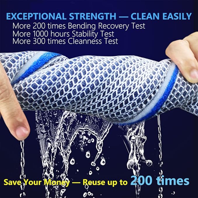 Aquarium Filter Media, Newly Premium 8-Layer Filter Pads for Aquarium, Fish Tank Sponge Pad Foam Filter Accessories for Pond (11.8“x7.8”x0.78“,1pack)