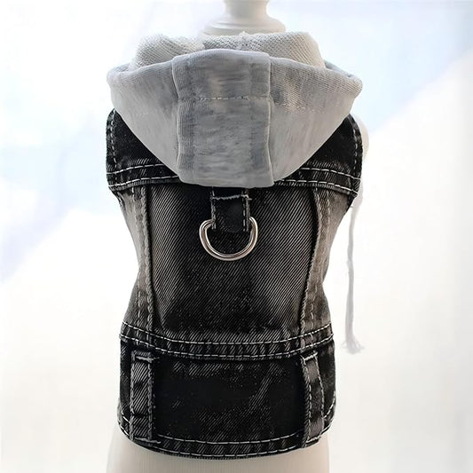 Puppy Harness Jacket for Small Dogs - Breathable Soft Dog Clothes with D-Ring for Leash, Lightweight Comfort Vest for Small Breed Puppies, Cats