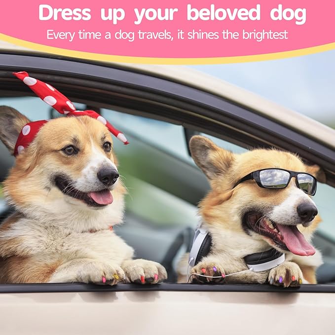 Dog Nail Polish,Gel Top Coat, 11 Colors Nail Polish Pens Quick Dry And 1 TOP Gel Pen Set, Non Toxic Dog Accessories,DIY Dogs Puppy Nails,Quick Dry, Long Lasting