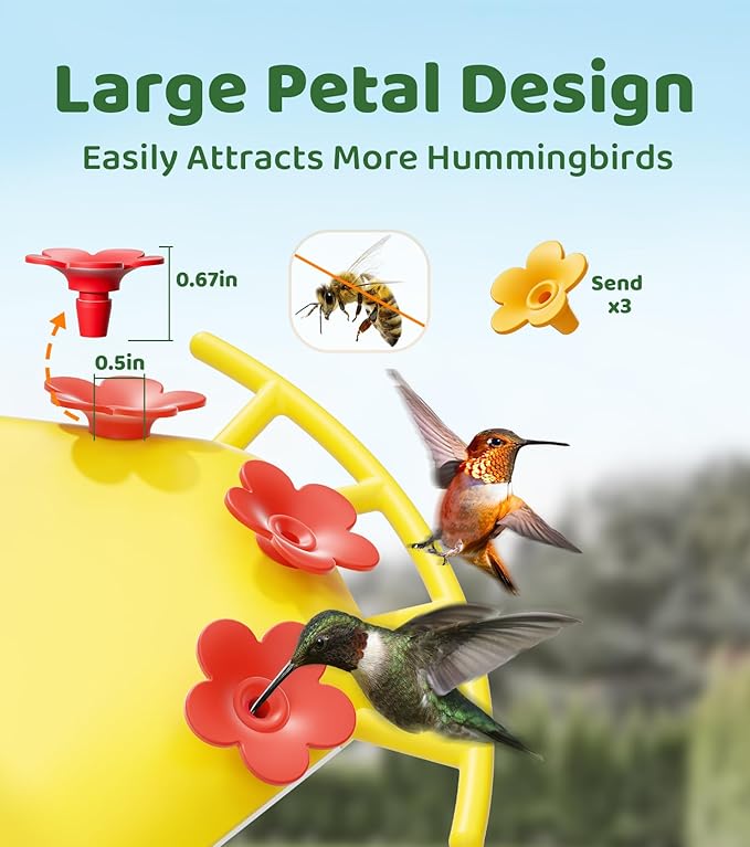 HIXX Smart Hummingbird Feeder with Camera Solar Powered, with Ant Moat & Bee Proof AI Bird Recognition, Easy Clean & Refill, with Coolfly Birdwatching APP, Ideal Gifts for Hummingbird Lover (Pink)