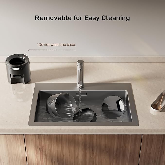 Automatic Cat Feeder: 3L Auto Food Dispenser with Timed Feeding| 6 Meal Programmable& 1-20 Portion Precise Control- Easy to Clean & Setup for Cat Indoor| Desiccant Bag Keep Food Fresh